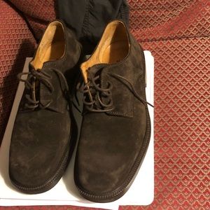 Brown COACH men’s shoes